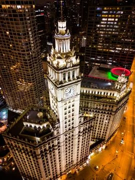 Wrigley Building, Chicago Stock Photos