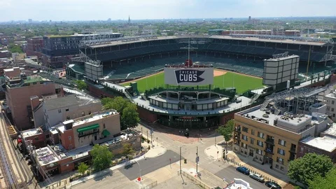 Wrigley Field Chicago Vídeos de archivo 116297448