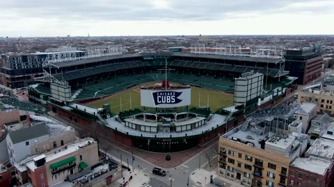 Wrigley Field Covid-19 Stock Footage 132266959