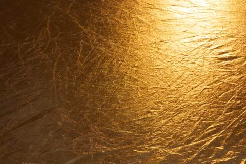 Wrinkle gold Stock Photos