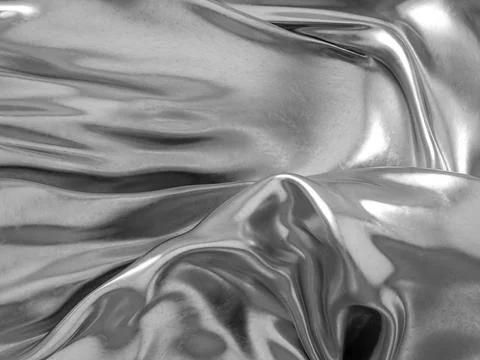 Wrinkle metal background Stock Illustration