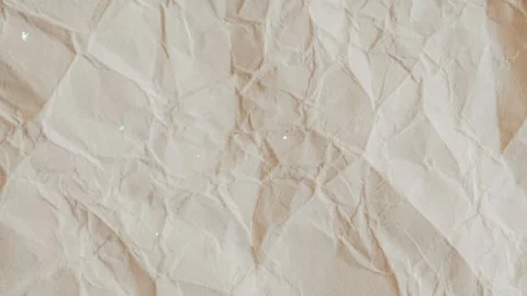 Wrinkled beige paper texture background, animated background Video stock 333977492