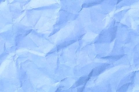 Wrinkled Blue Paper Background for Creative Projects Foto stock