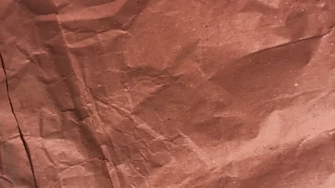 Wrinkled brown paper texture background Stock Footage 340581422