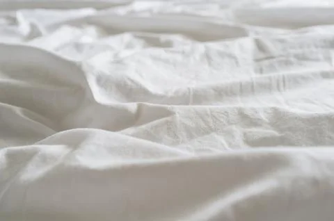 Wrinkled canvas cloth texture background Stock Photos