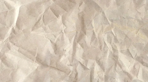 Wrinkled Newsprint Paper Texture Stock Footage
