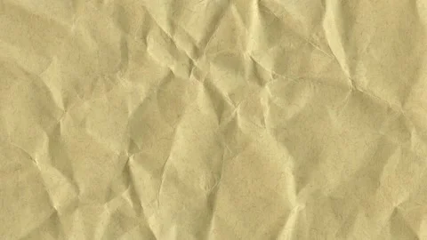 Wrinkled paper background loop: craft paper Stock Footage 310595755