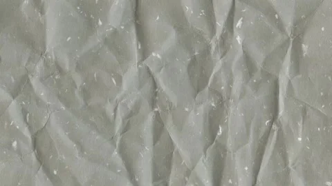 Wrinkled paper background loop: gray Washi paper Stock Footage 310595827