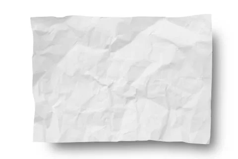 Wrinkled paper Stock Photos