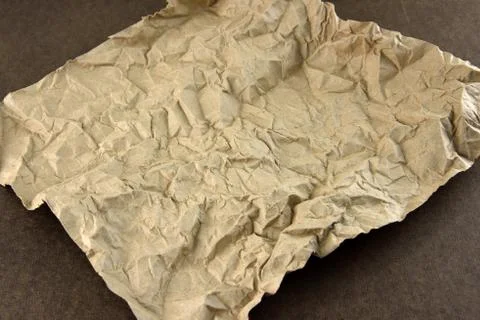 Wrinkled paper Stock Photos