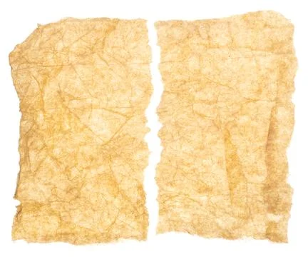 Wrinkled paper Stock Photos