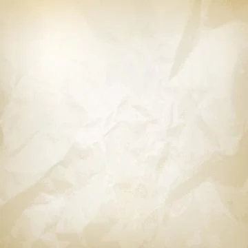 Wrinkled Paper Texture Stock Illustration