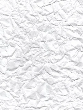 Wrinkled paper texture Stock Photos