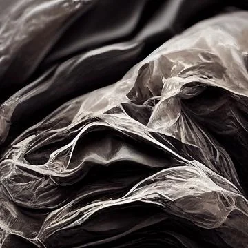 Wrinkled plastic bags texture pattern Stock Illustration