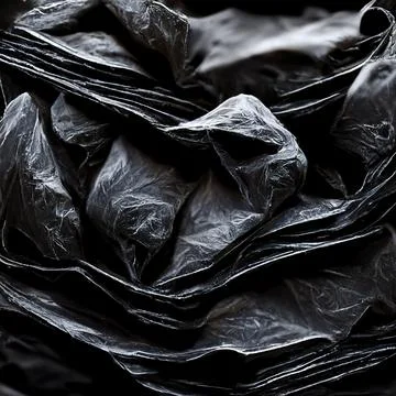 Wrinkled plastic bags texture pattern Stock Illustration