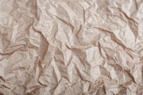 Wrinkly empty poster paper background for text Stock Photos
