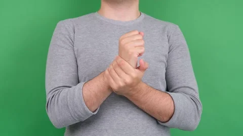 Wrist ache Video stock 277822659