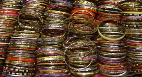 Wrist Bangles. Stock Photos