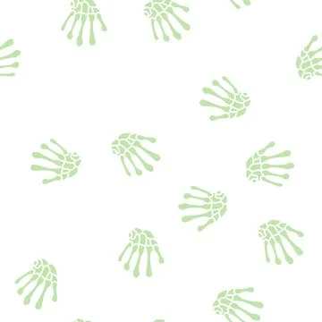 Wrist bone glyph seamless pattern イラスト素材