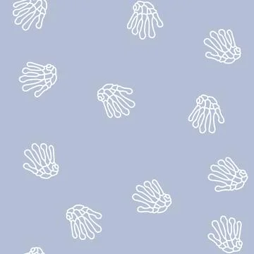 Wrist bone line seamless pattern イラスト素材