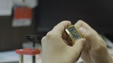 Wrist watch Stock Footage 93963213