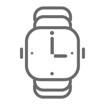 Wrist watch Stock Illustration