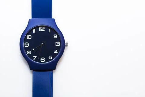 Wrist watch isolated on white background Foto stock