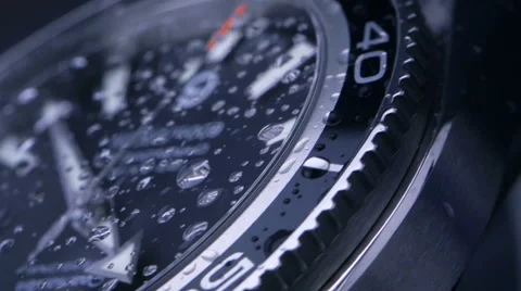 Wrist watch - slow motion Stock Footage 46528591