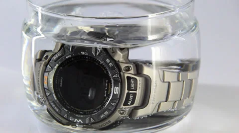 Wrist Watch waterproof  Stock Footage 30468126