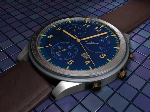 Wristwatch Stockillustratie