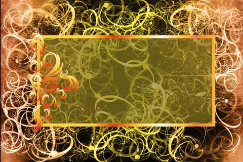 Writable Abstract Colorful Loops Background 스톡 일러스트