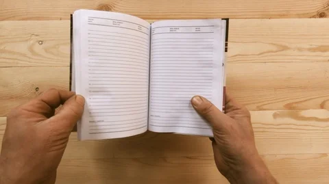 Write and save on paper. Stock Footage 106631126