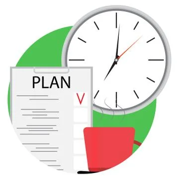 Write business plan icon vector Stock Illustration