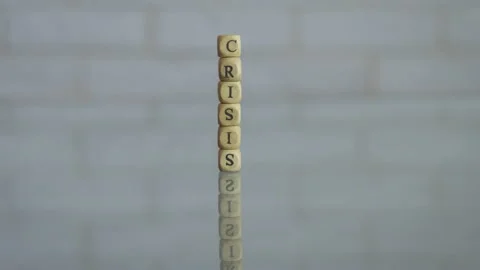 Write crisis. Stock Footage 141543163