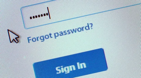 Write Enter Password 3 Stock Footage 48758480