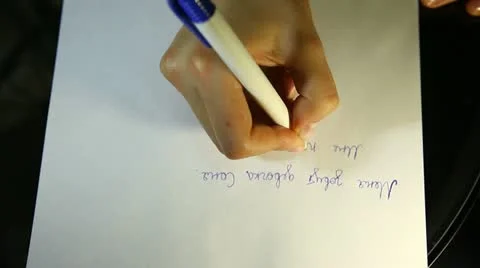 Write Stock Footage 12746330
