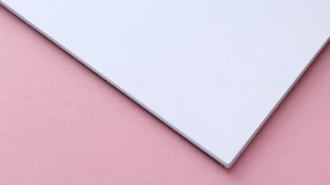 Write Good luck on white notepad paper. Female hand holding pen note letter Stock Footage 129199129