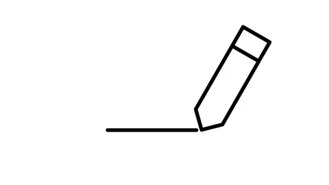 Write icon Vídeo Stock 342490186