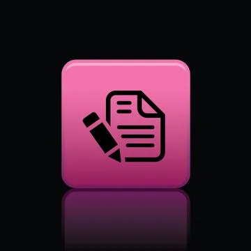 Write icon web Stock Illustration
