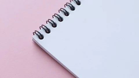 Write my dear on white notepad paper. Female hand holding pen note or letter Stock Footage 129198920