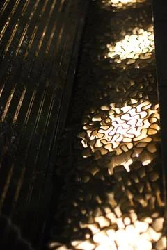 A write pattern of the pool at nature Stock Photos