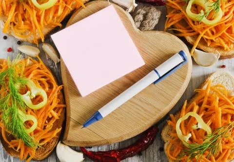 Write the recipe Stock Photos