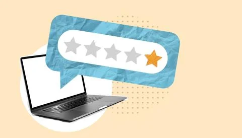 Write a review. a collage based on the review. write a positive review of the Stock Photos
