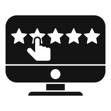 Write review icon simple vector. Medal award Stock Illustration