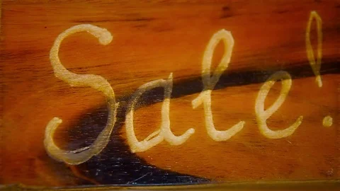 Write on the tree word Sale Stock Footage 71985968
