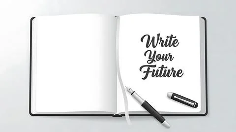 Write your future Stock Illustration