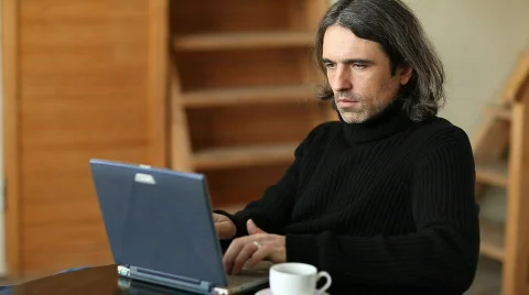 Writer  Stock Footage 452906