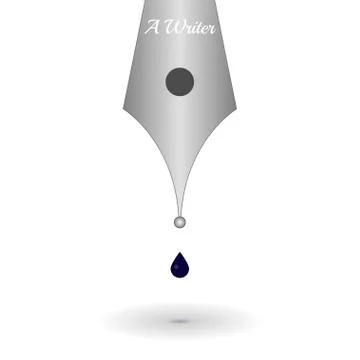 Writer Stock Illustration