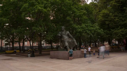 Writer Krylov hyperlapse Video stock 29166836