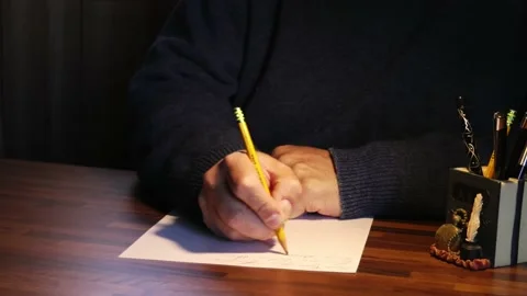 The writer without ideas Stock Footage 173736484